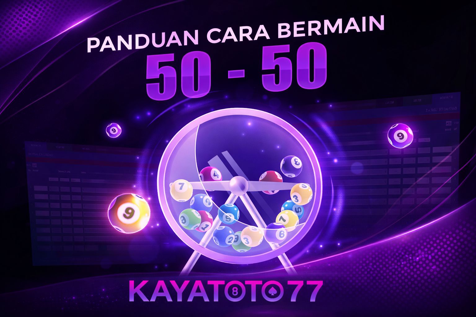 PANDUAN CARA BERMAIN 50 - 50